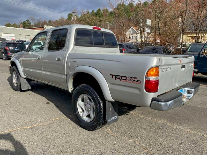 5TEHN72N73Z200965 - 2003 TOYOTA TACOMA DOUBLE CAB SILVER photo 3