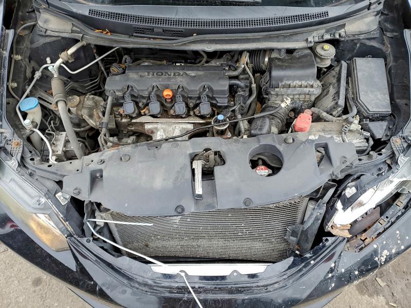 19XFB2F53DE089868 - 2013 HONDA CIVIC LX BLACK photo 11