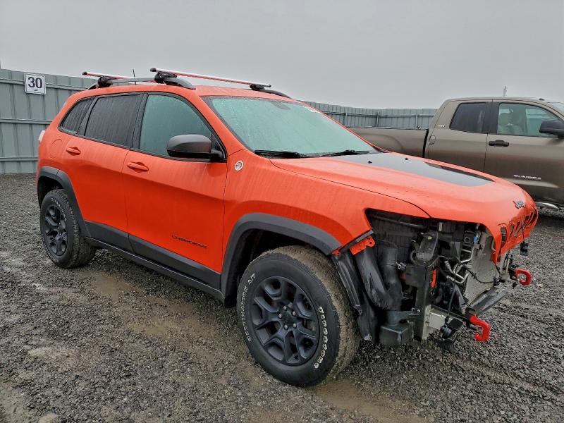 1C4PJMBX3MD193868 - 2021 JEEP CHEROKEE TRAILHAWK ORANGE photo 4
