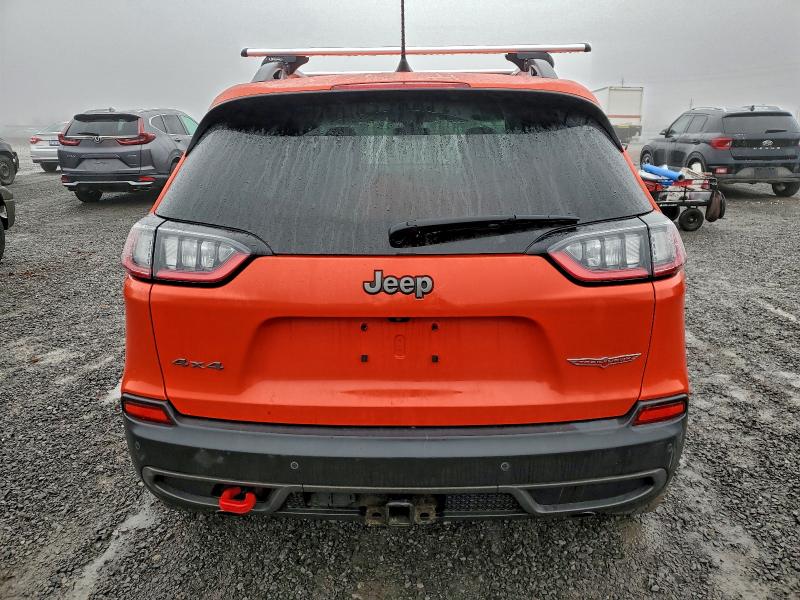 1C4PJMBX3MD193868 - 2021 JEEP CHEROKEE TRAILHAWK ORANGE photo 6