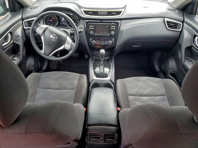 KNMAT2MV4GP630196 - 2016 NISSAN ROGUE S SILVER photo 8