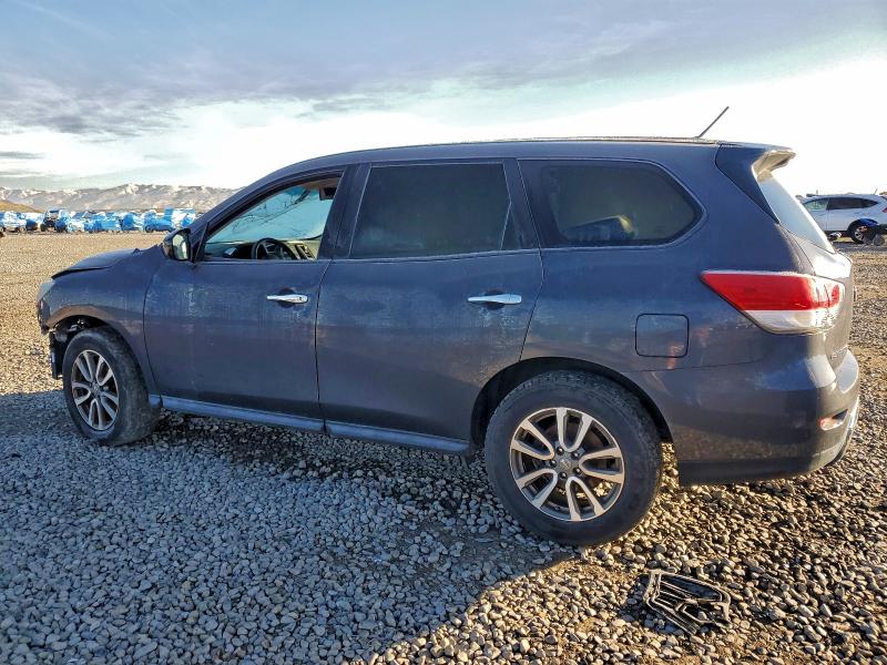 5N1AR2MM6EC670219 - 2014 NISSAN PATHFINDER S Серый фото 2