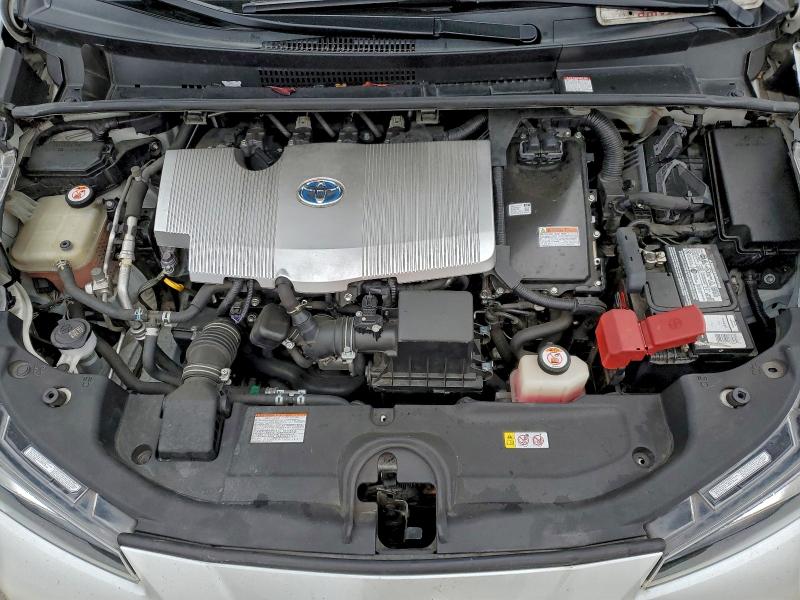 JTDL9RFU7K3004758 - 2019 TOYOTA PRIUS 白色 照片 11