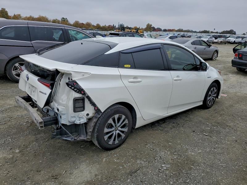 JTDL9RFU7K3004758 - 2019 TOYOTA PRIUS 白色 照片 3