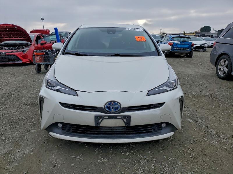 JTDL9RFU7K3004758 - 2019 TOYOTA PRIUS 白色 照片 5