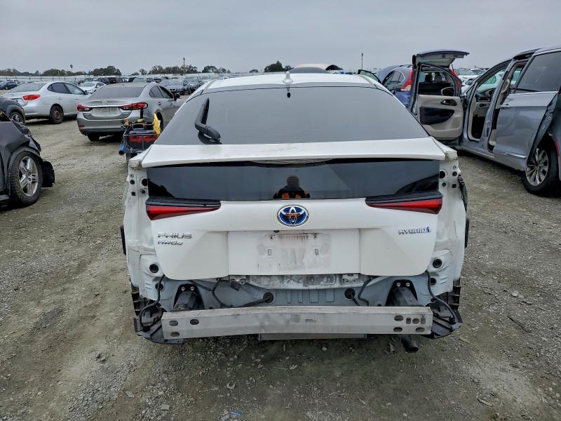 JTDL9RFU7K3004758 - 2019 TOYOTA PRIUS 白色 照片 6