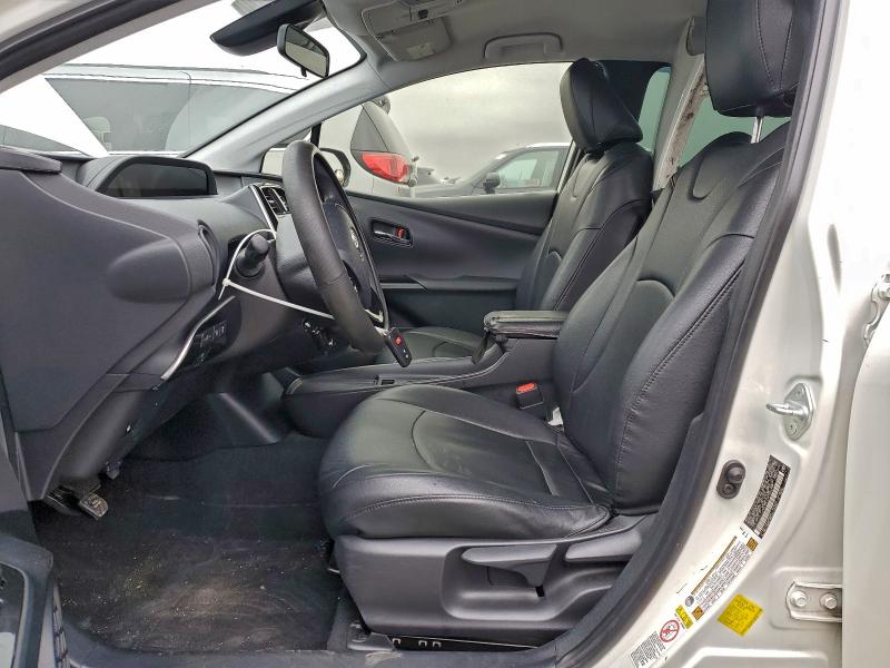 JTDL9RFU7K3004758 - 2019 TOYOTA PRIUS 白色 照片 7