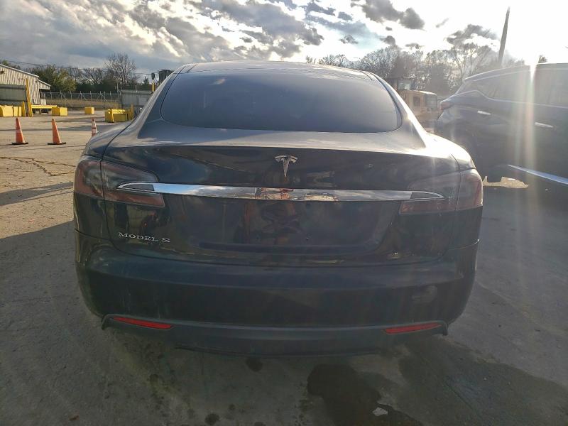 5YJSA1DN0DFP04207 - 2013 TESLA MODEL S أسود صورة 6