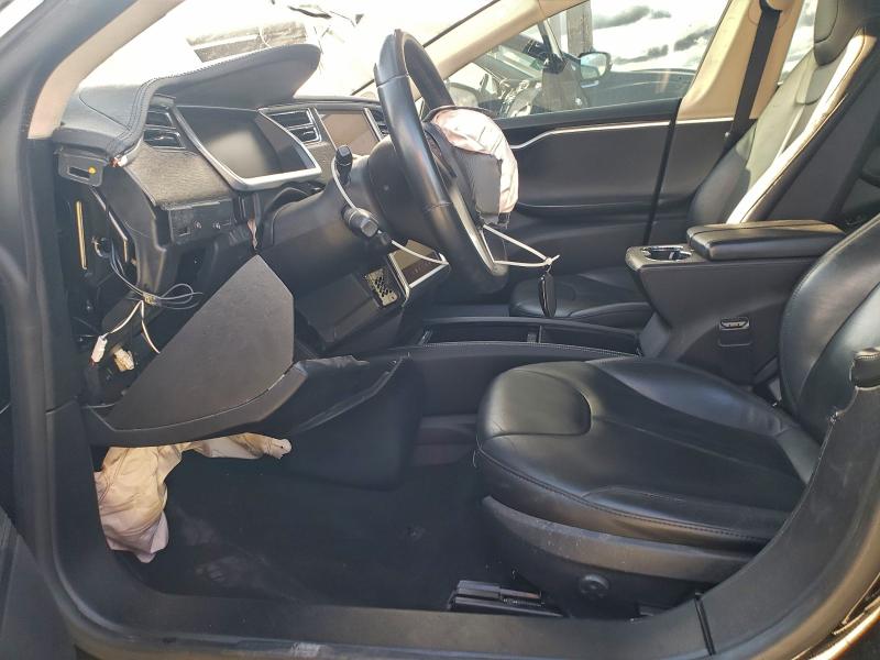 5YJSA1DN0DFP04207 - 2013 TESLA MODEL S أسود صورة 7