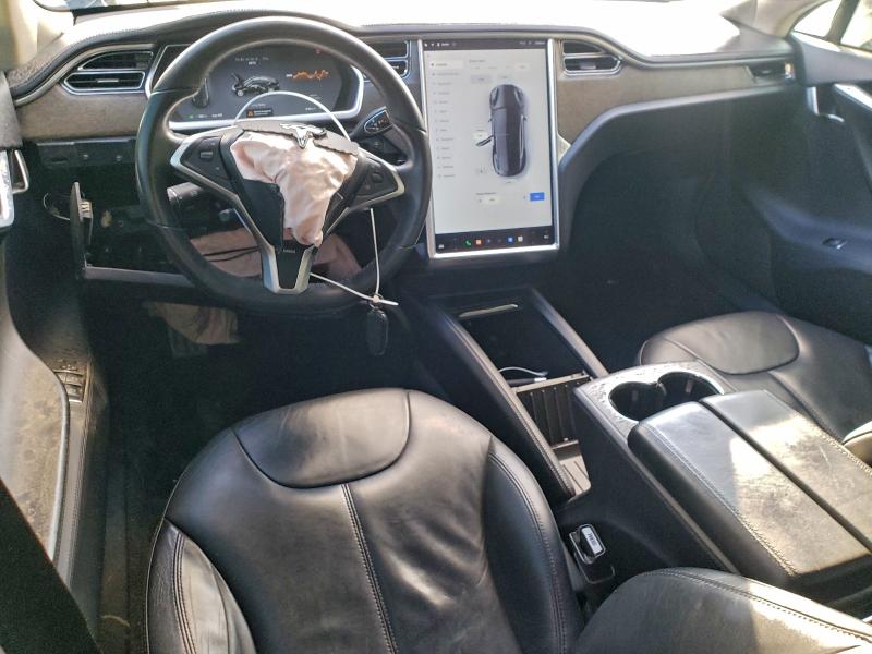 5YJSA1DN0DFP04207 - 2013 TESLA MODEL S أسود صورة 8