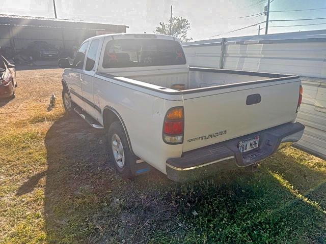 5TBRN34151S186221 - 2001 TOYOTA TUNDRA ACCESS CAB SR5 WHITE photo 4