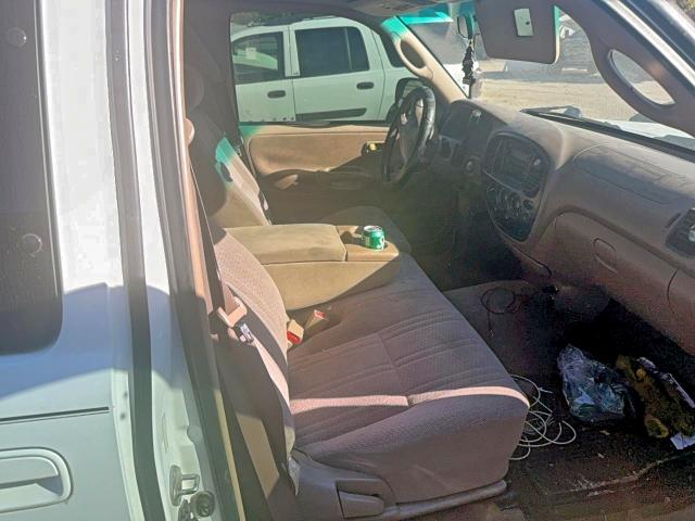 5TBRN34151S186221 - 2001 TOYOTA TUNDRA ACCESS CAB SR5 WHITE photo 5
