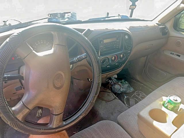 5TBRN34151S186221 - 2001 TOYOTA TUNDRA ACCESS CAB SR5 WHITE photo 9