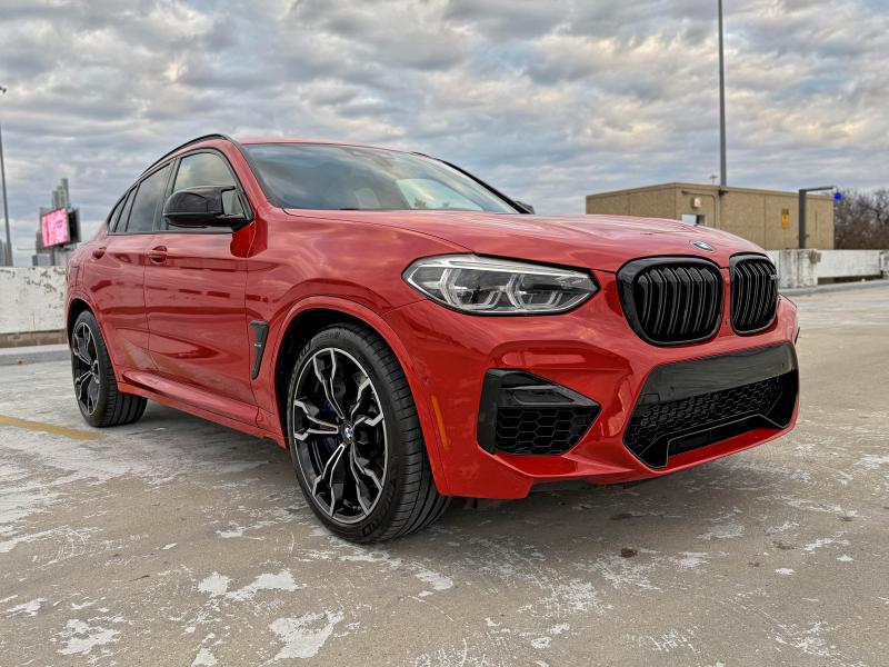 5YMUJ0C08LLU67316 - 2020 BMW X4 M COMPETITION RED photo 1