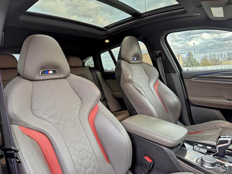 5YMUJ0C08LLU67316 - 2020 BMW X4 M COMPETITION RED photo 13