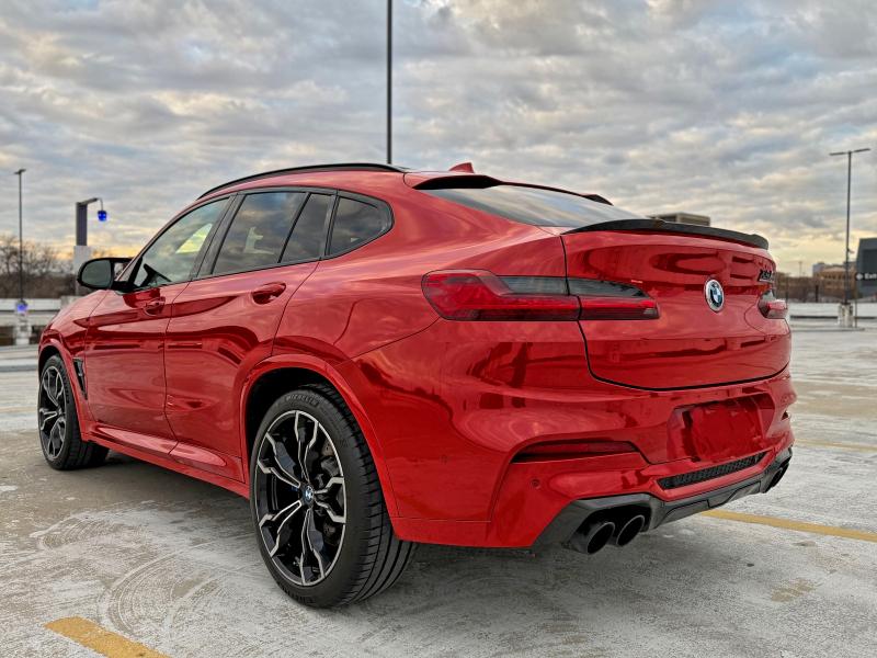 5YMUJ0C08LLU67316 - 2020 BMW X4 M COMPETITION RED photo 3