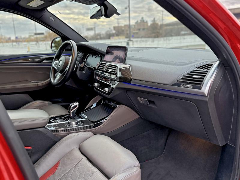5YMUJ0C08LLU67316 - 2020 BMW X4 M COMPETITION RED photo 5