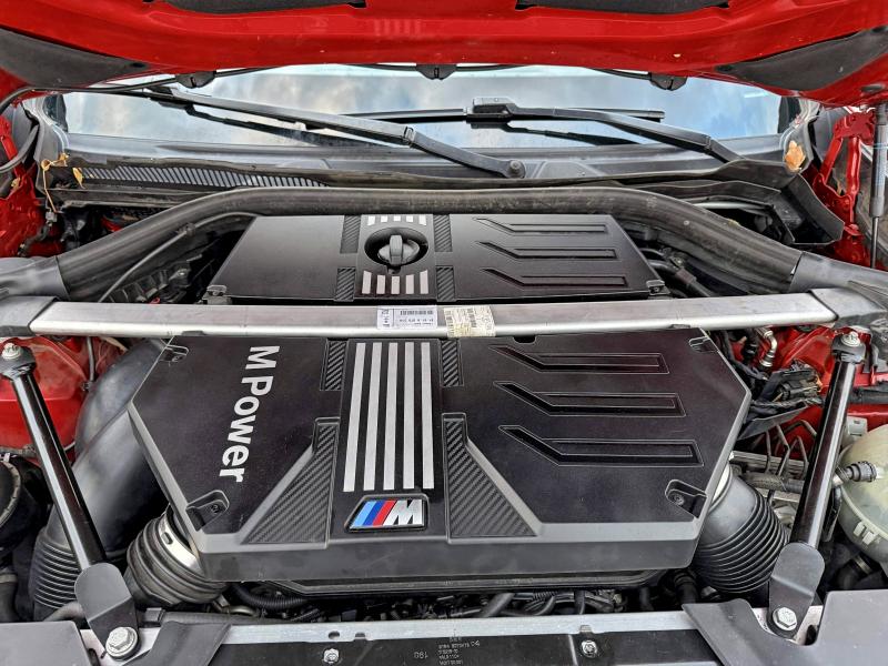 5YMUJ0C08LLU67316 - 2020 BMW X4 M COMPETITION RED photo 7