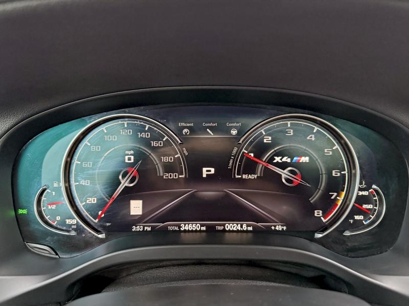 5YMUJ0C08LLU67316 - 2020 BMW X4 M COMPETITION RED photo 8