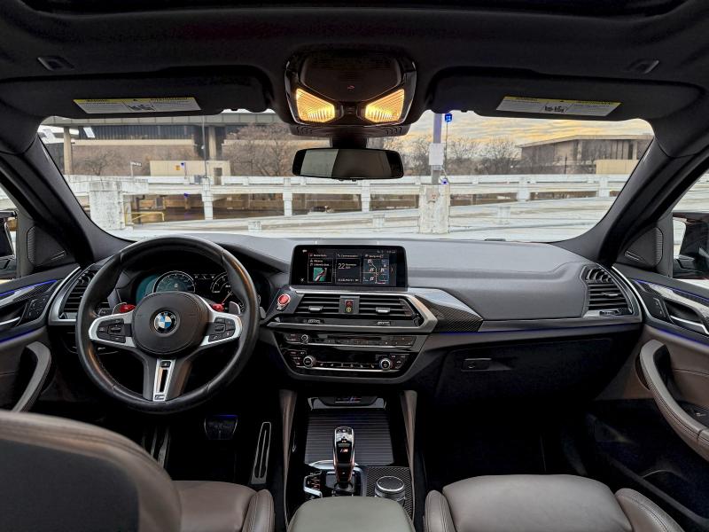 5YMUJ0C08LLU67316 - 2020 BMW X4 M COMPETITION RED photo 9