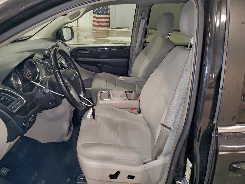 2C4RC1BG7CR134707 - 2012 CHRYSLER TOWN & COU TOURING BLACK photo 7