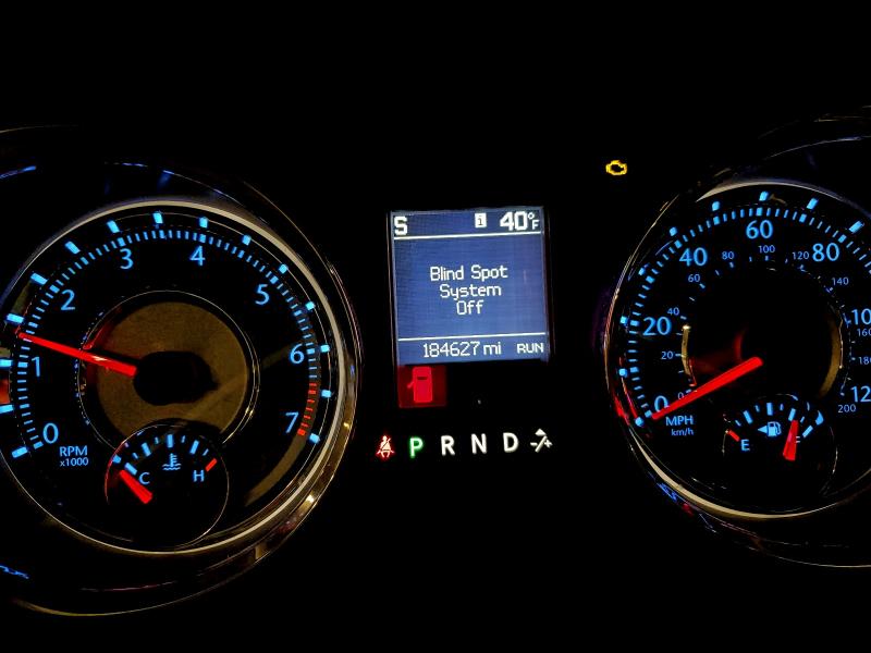 2C4RC1BG7CR134707 - 2012 CHRYSLER TOWN & COU TOURING BLACK photo 9