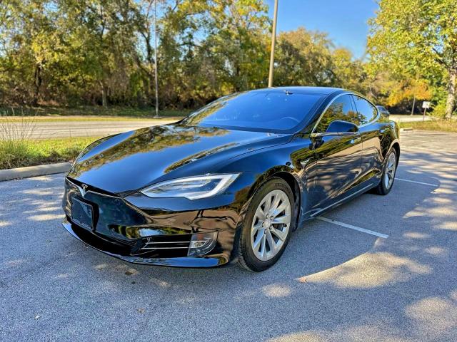 5YJSA1E22JF268749 - 2018 TESLA MODEL S Чорний фото 2