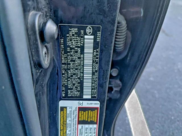 4T1BF1FK7FU923496 - 2015 TOYOTA CAMRY LE BLACK photo 10