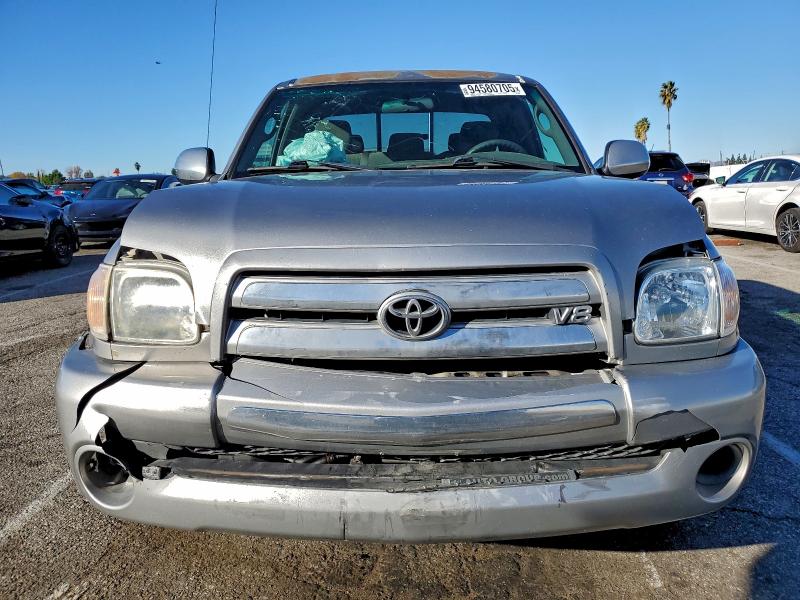 5TBRT34135S466005 - 2005 TOYOTA TUNDRA ACCESS CAB SR5 SILVER photo 5