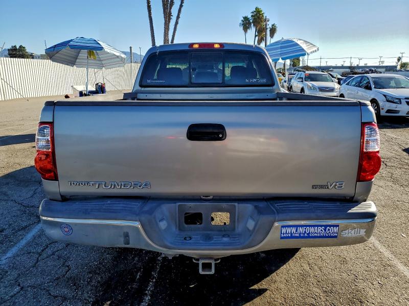 5TBRT34135S466005 - 2005 TOYOTA TUNDRA ACCESS CAB SR5 SILVER photo 6