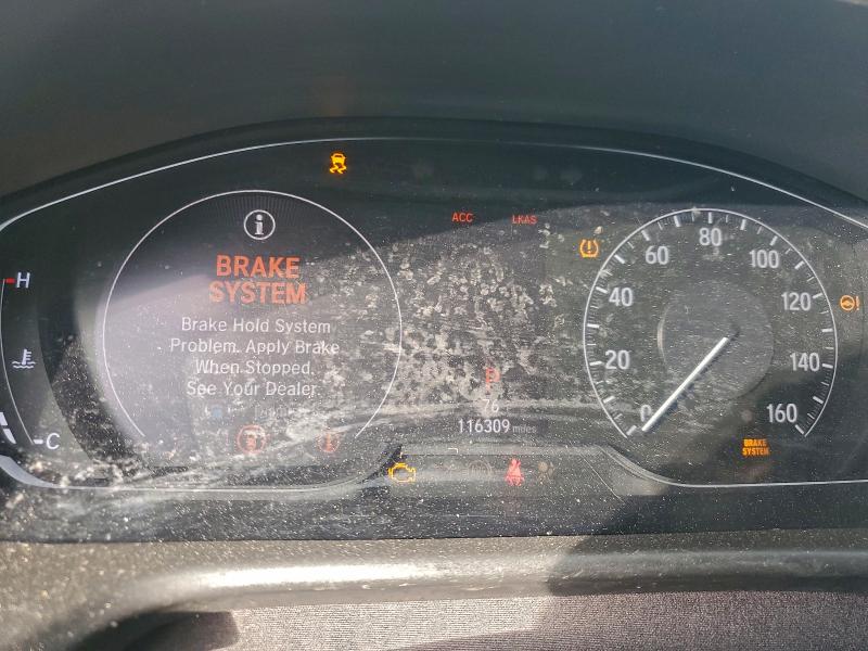 1HGCV1F32JA068898 - 2018 HONDA ACCORD SPORT შავი ფოტო 9