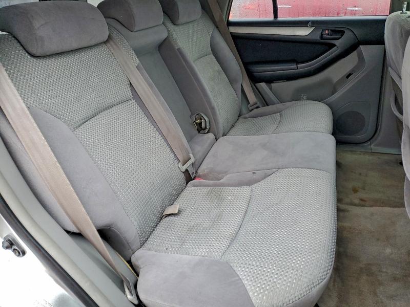 JTEBU14R950069672 - 2005 TOYOTA 4RUNNER SR5 SILVER photo 10