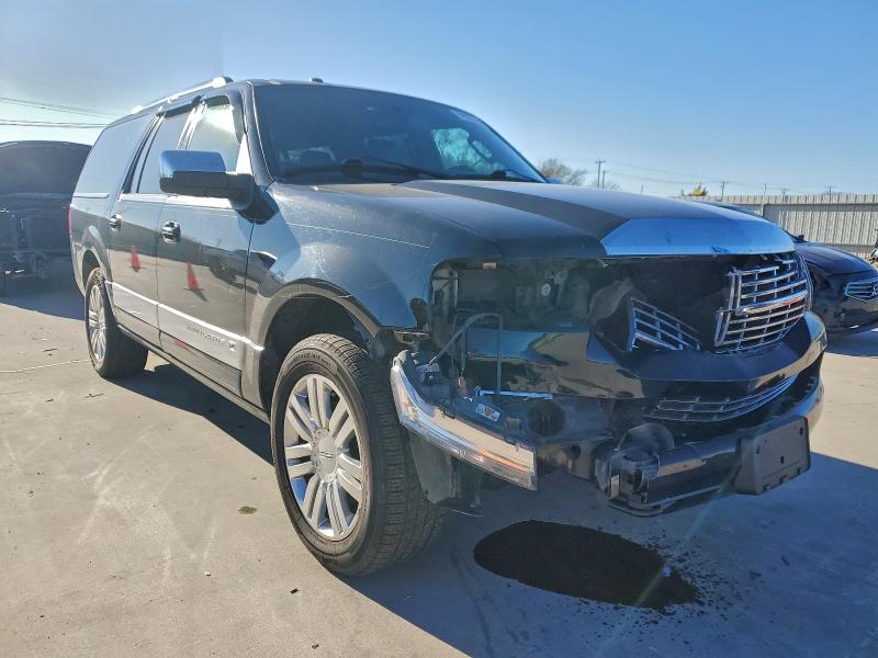 5LMJJ3J58EEL06783 - 2014 LINCOLN NAVIGATOR L BLACK photo 4