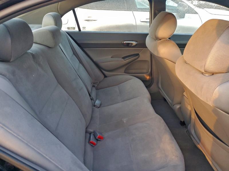 1HGFA15507L031213 - 2007 HONDA CIVIC LX შავი ფოტო 10