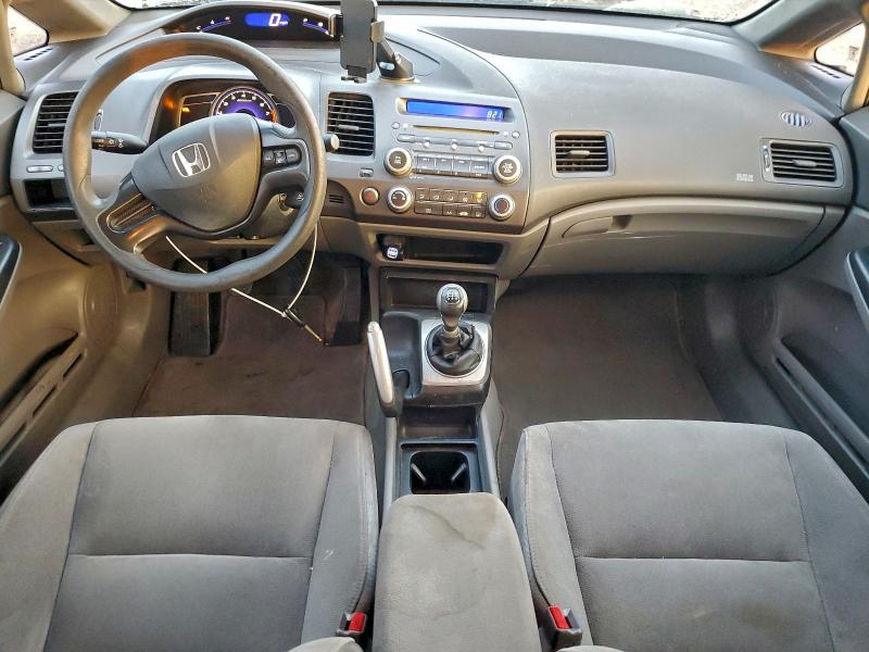 1HGFA15507L031213 - 2007 HONDA CIVIC LX შავი ფოტო 8