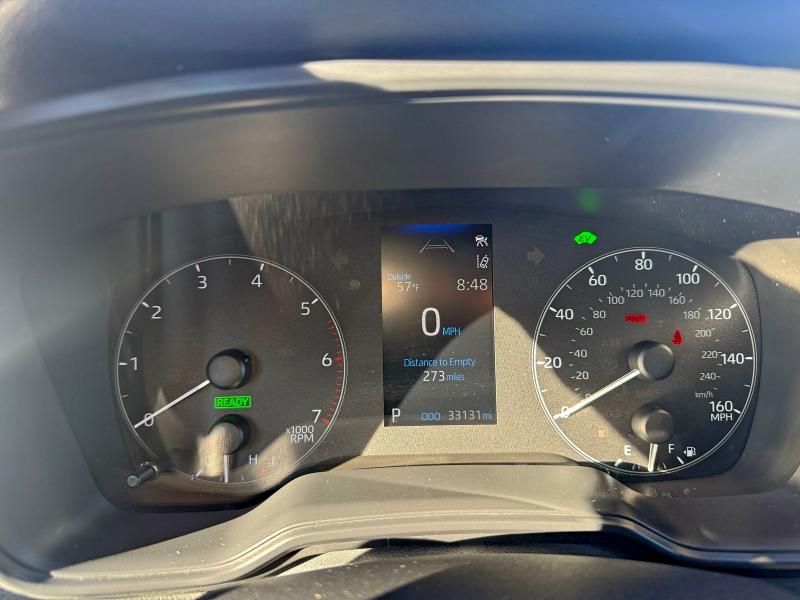 JTDBCMFE6PJ009140 - 2023 TOYOTA COROLLA LE ვერცხლისფერი ფოტო 8