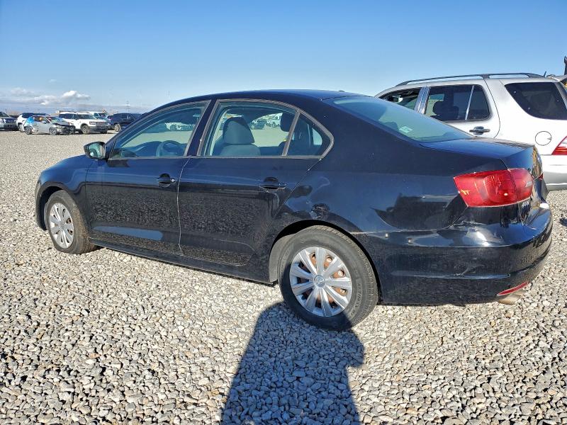 3VW1K7AJ4BM343115 - 2011 VOLKSWAGEN JETTA BASE 黑色 照片 2