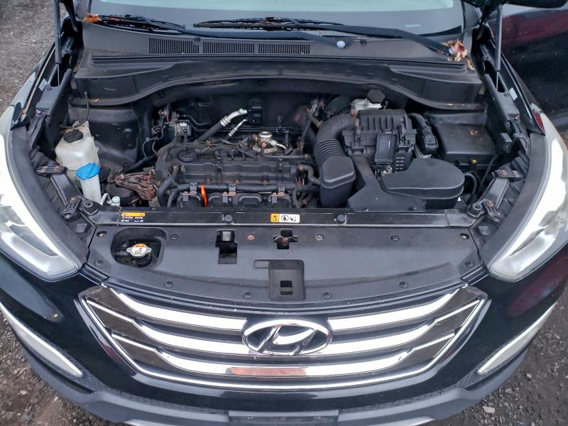 5XYZUDLB9DG097117 - 2013 HYUNDAI SANTA FE S BLACK photo 11