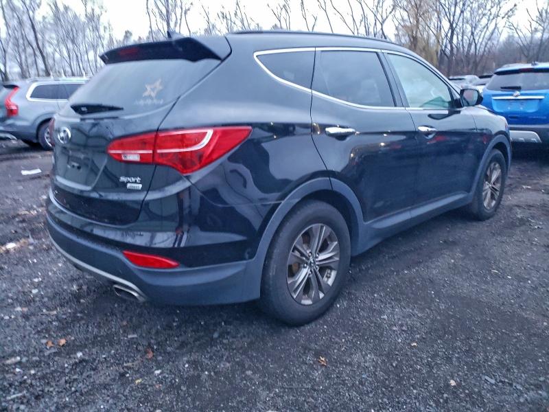 5XYZUDLB9DG097117 - 2013 HYUNDAI SANTA FE S BLACK photo 3