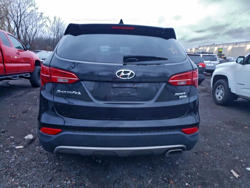 5XYZUDLB9DG097117 - 2013 HYUNDAI SANTA FE S BLACK photo 6