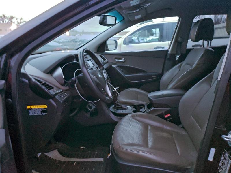 5XYZUDLB9DG097117 - 2013 HYUNDAI SANTA FE S BLACK photo 7