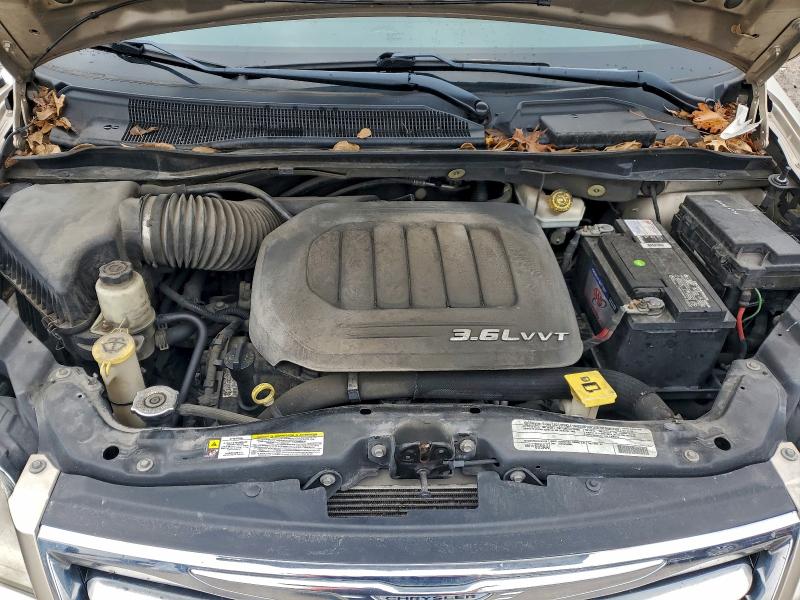 2C4RC1CG9CR278953 - 2012 CHRYSLER TOWN & COU TOURING L TAN photo 12