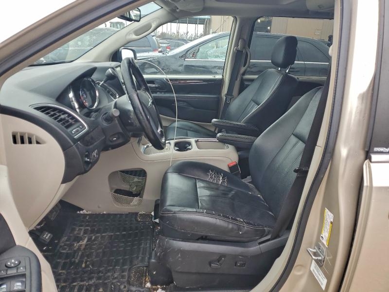 2C4RC1CG9CR278953 - 2012 CHRYSLER TOWN & COU TOURING L TAN photo 7