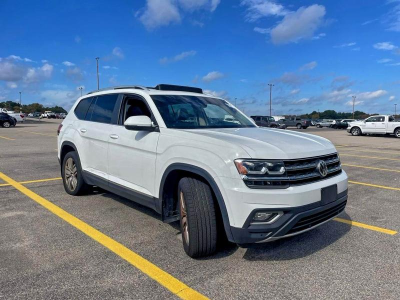 1V2MR2CA1KC536477 - 2019 VOLKSWAGEN ATLAS SEL WHITE photo 1