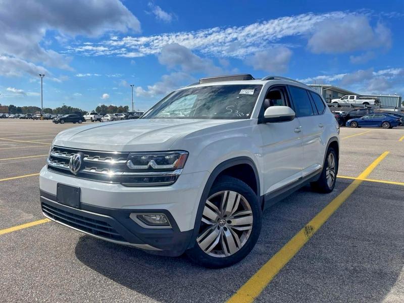 1V2MR2CA1KC536477 - 2019 VOLKSWAGEN ATLAS SEL WHITE photo 2
