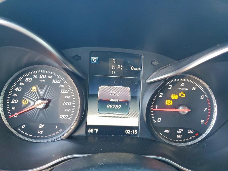 55SWF4KB0HU193339 - 2017 MERCEDES-BENZ C 300 4MATIC BLACK photo 9