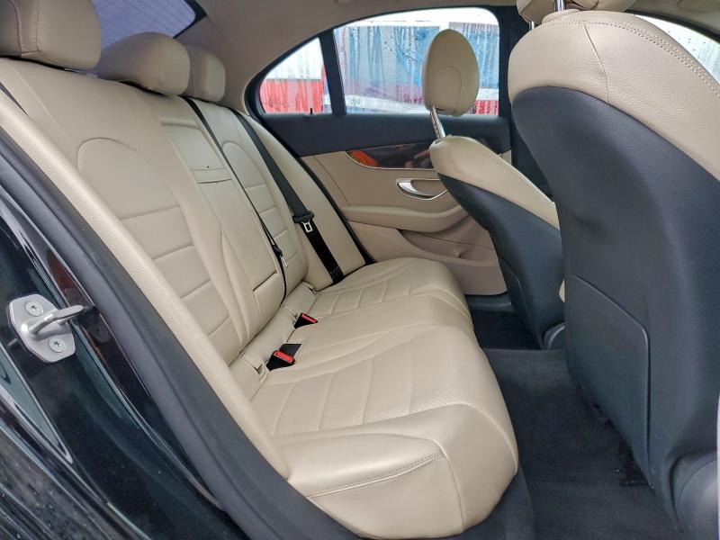 55SWF4KB5HU183616 - 2017 MERCEDES-BENZ C 300 4MATIC BLACK photo 10