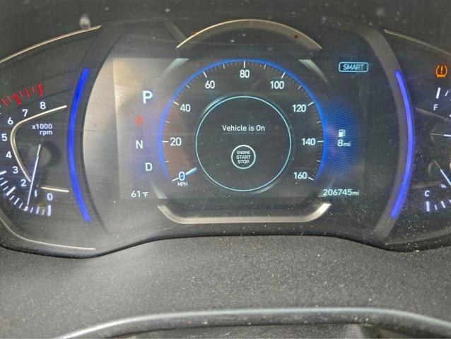 5NMS33AD9LH164001 - 2020 HYUNDAI SANTA FE SEL رمادي صورة 8