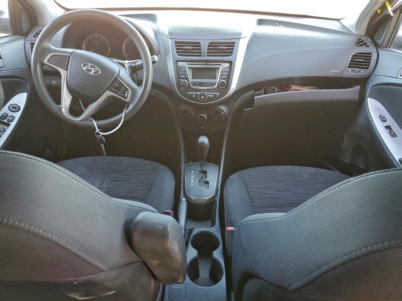 KMHCT5AE8HU363545 - 2017 HYUNDAI ACCENT SE Gris photo 8