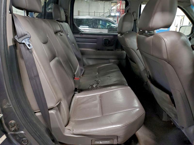 5FPYK1F55BB005955 - 2011 HONDA RIDGELINE RTL GRAY photo 10